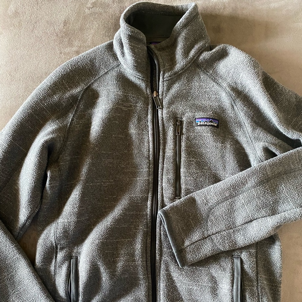 Patagonia Men's Better Sweater Full-zip Jacket Gray Small